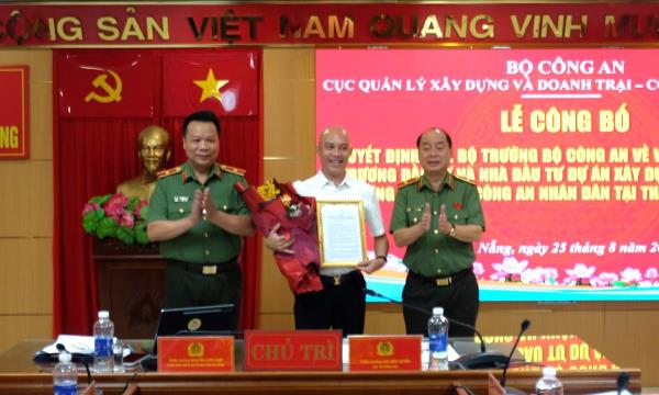 Công bố chủ trương đầu tư dự án nhà ở cho lực lượng vũ trang Công an nhân dân tại Đà Nẵng