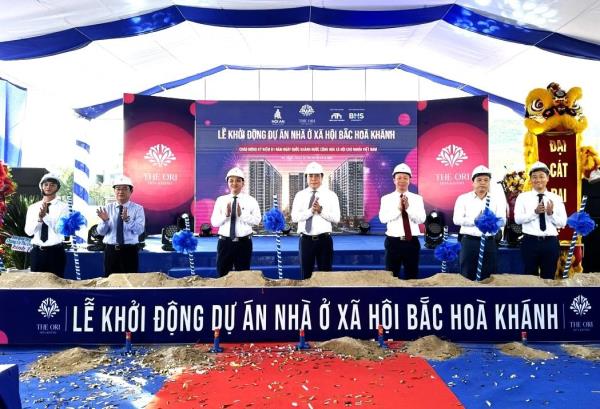 Phó Bí thư Thường trực Thành ủy Đà Nẵng dự Lễ khởi động Dự án Nhà ở xã hội Bắc Hòa Khánh