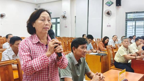 Cử tri phường Sơn Trà kiến nghị nhiều vấn đề dân sinh