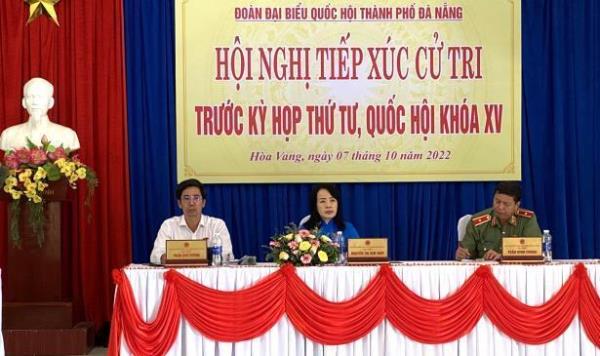 Cử tri Đà Nẵng kiến nghị tăng cường phòng, chống tham nhũng và ngăn chặn bạo lực học đường