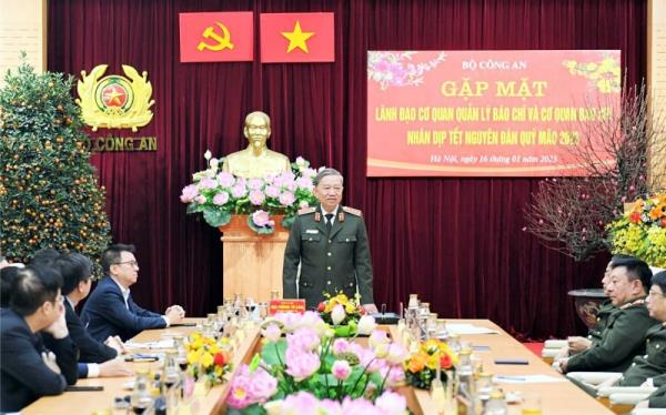 Báo chí đồng hành cùng lực lượng Công an nhân dân trong sự nghiệp bảo vệ an ninh Tổ quốc