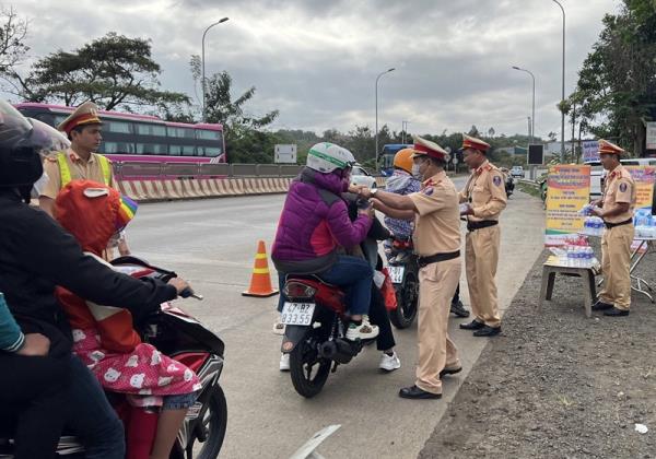 Công an Đắk Nông bảo vệ tuyệt đối an ninh, an toàn Tết Nguyên đán Qúy Mão 2023