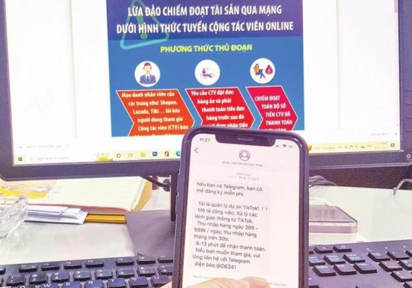 Nhiều người sập bẫy lừa đảo làm việc online, vay tiền qua app