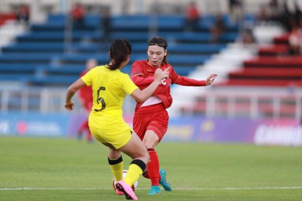 Video bóng đá ĐT nữ Việt Nam - Malaysia: Đẳng cấp chênh lệch, ra quân rực rỡ (SEA Games 32)
