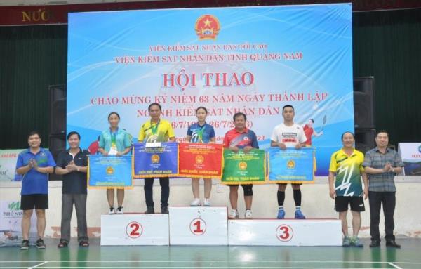 Sôi nổi Hội thao chào mừng ngày truyền thống ngành Kiểm sát nhân dân