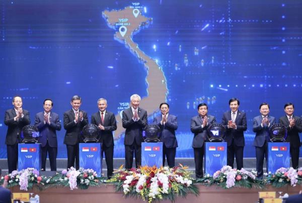 Việt Nam, Singapore khởi công, phát triển 17 dự án VSIP mới